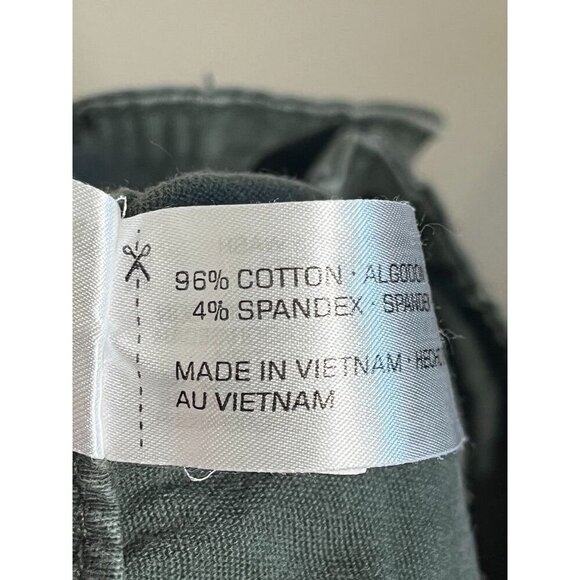 Retro Utility Cargo Pant Green 13 Grunge Skater Military - Picture 14 of 14